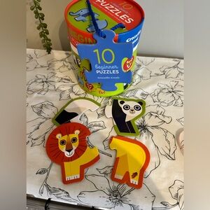 Bucket of 2 piece puzzles